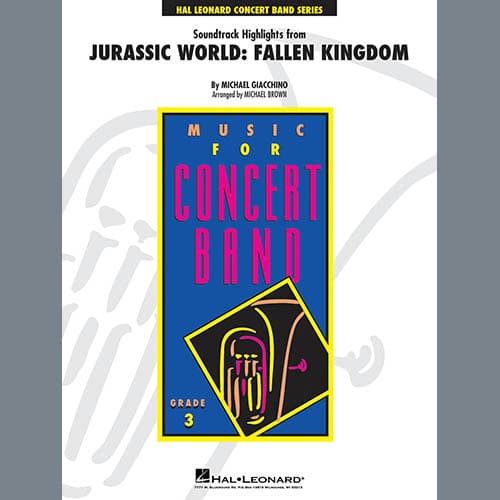 Highlights from Jurassic World: Fallen Kingdom (arr. Michael Brown) - Eb Baritone Saxophone