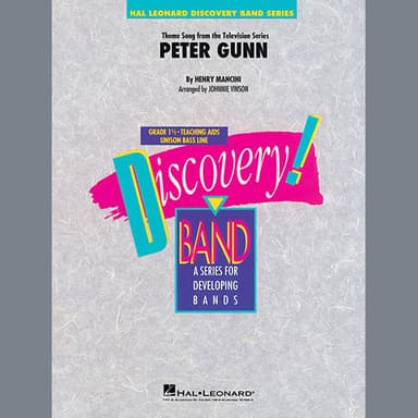Peter Gunn (arr. Johnnie Vinson) - Eb Baritone Saxophone