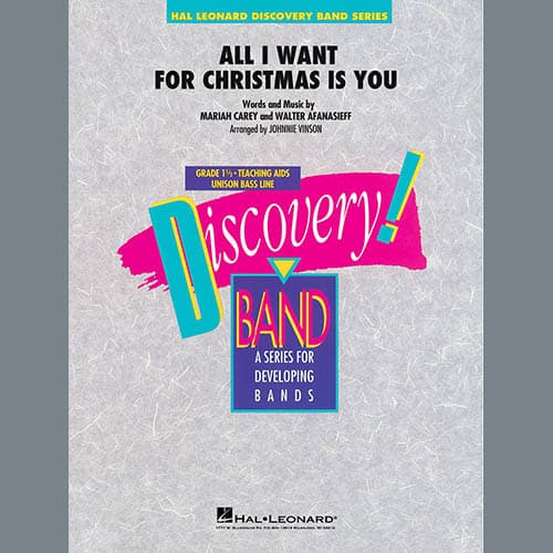 All I Want For Christmas Is You (arr. Johnnie Vinson) - Eb Alto Saxophone 1