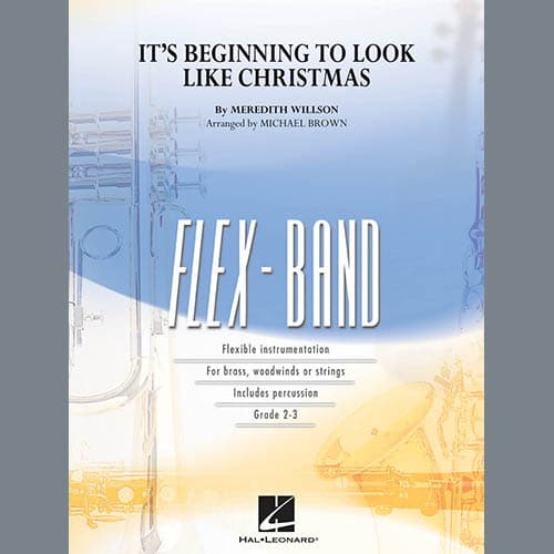 It's Beginning to Look Like Christmas (arr. Michael Brown) - Pt.5 - Eb Baritone Saxophone