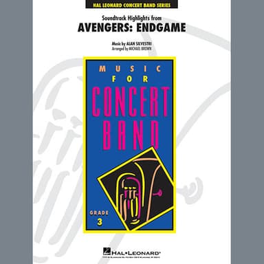 Soundtrack Highlights from Avengers: Endgame (arr. Michael Brown) - Eb Baritone Saxophone