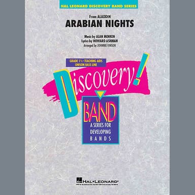 Arabian Nights (from Disney's Aladdin) (arr. Johnnie Vinson) - Conductor Score (Full Score)