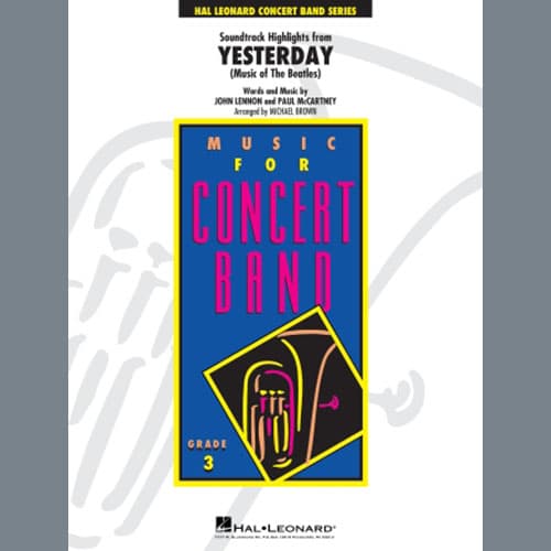 Highlights from Yesterday (Music Of The Beatles) (arr. Michael Brown) - Eb Alto Saxophone 2