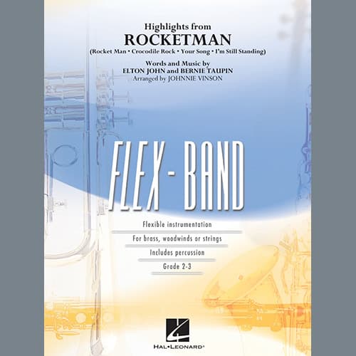 Highlights from Rocketman (arr. Johnnie Vinson) - Pt.3 - Eb Alto Sax/Alto Clar.