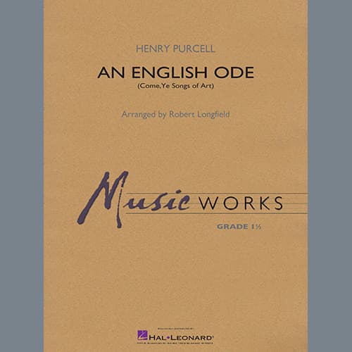 An English Ode (Come, Ye Sons of Art) (arr. Robert Longfield) - Bb Clarinet 1