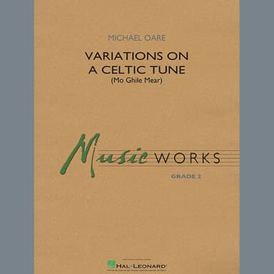 Variations on a Celtic Tune (Mo Ghile Mear) - Full Score