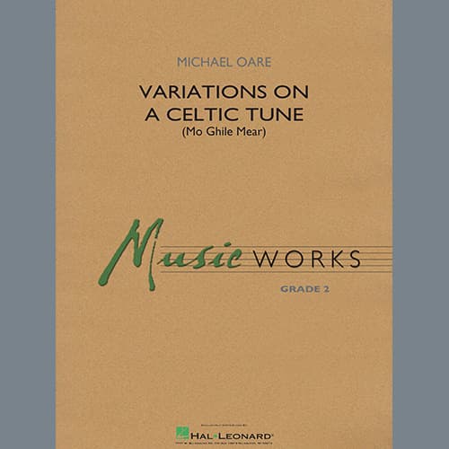 Variations on a Celtic Tune (Mo Ghile Mear) - Eb Baritone Saxophone