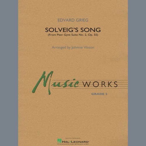 Solveig's Song (from Peer Gynt Suite No. 2) (arr. Johnnie Vinson)
