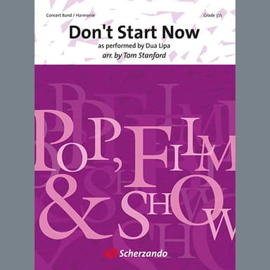 Don't Start Now (arr. Tom Stanford) - Eb Clarinet