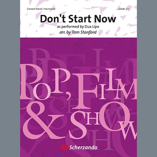 Don't Start Now (arr. Tom Stanford) - Eb Clarinet