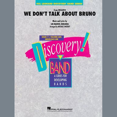We Don't Talk About Bruno (from Encanto) (arr. Michael Sweeney) - Conductor Score (Full Score)