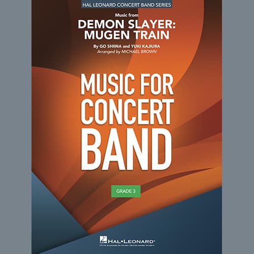 Music from Demon Slayer: Mugen Train (arr. Michael Brown) - Bb Clarinet 3
