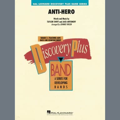 Anti-Hero (arr. Johnnie Vinson) - Bb Clarinet 2