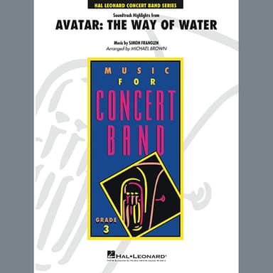 Soundtrack Highlights from Avatar: The Way of Water (arr. Brown) - Eb Alto Saxophone 2