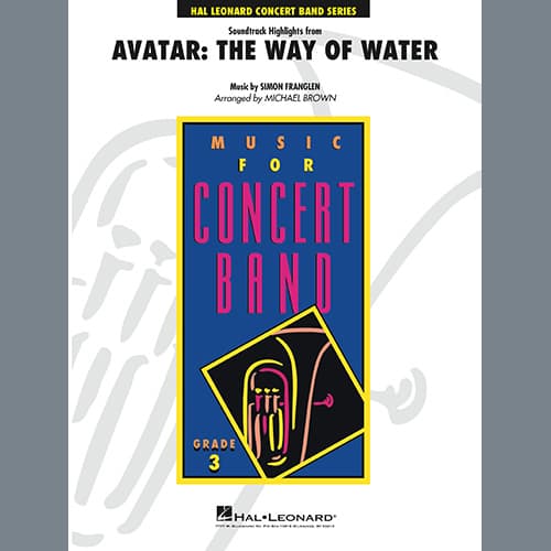 Soundtrack Highlights from Avatar: The Way of Water (arr. Brown) - Eb Alto Saxophone 2