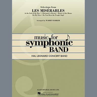 Selections from Les Misérables (arr. Warren Barker) - Bb Bass Clarinet
