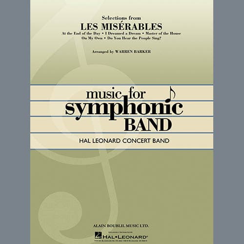 Selections from Les Misérables (arr. Warren Barker) - String Bass