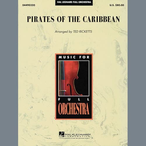 Pirates of the Caribbean (arr. Ted Ricketts) - Violin 2
