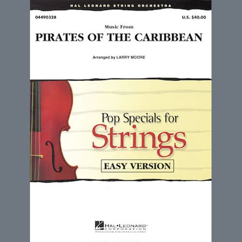 Music from Pirates Of The Caribbean (arr. Larry Moore) - Full Score