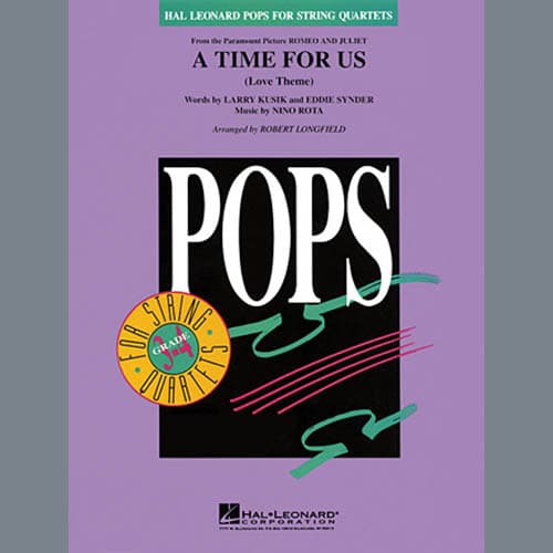 A Time for Us (from Romeo and Juliet) - Full Score