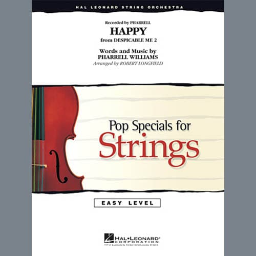 Happy (from Despicable Me 2) - Violin 1
