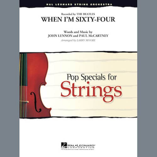 When I'm Sixty-Four - Conductor Score (Full Score)
