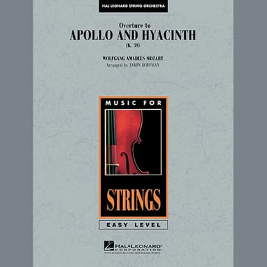 Overture from Apollo and Hyacinth - String Bass