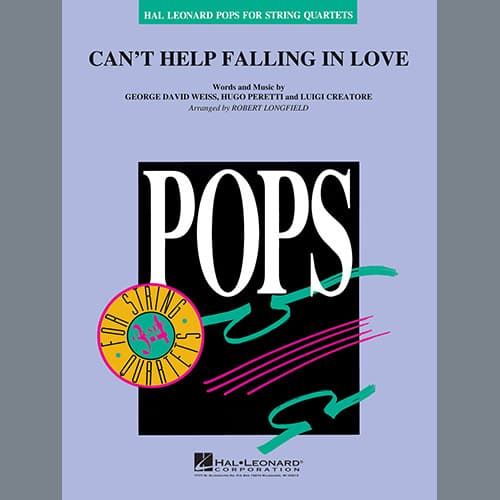 Can't Help Falling in Love (arr. Robert Longfield) - Conductor Score (Full Score)