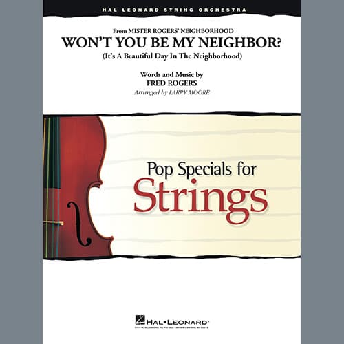 Won't You Be My Neighbor? (arr. Larry Moore) - Violin 3 (Viola Treble Clef)