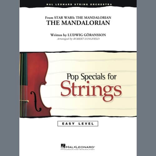 The Mandalorian (from Star Wars: The Mandalorian) (arr. Longfield) - Violin 3 (Viola Treble Clef)
