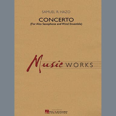 Concerto For Alto Saxophone And Wind Ensemble - Xylophone