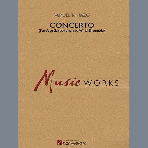 Concerto For Alto Saxophone And Wind Ensemble - Trombone 3