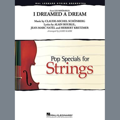I Dreamed a Dream (from "Les Miserables") - Percussion 2