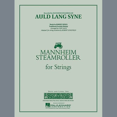Auld Lang Syne - Violin 1