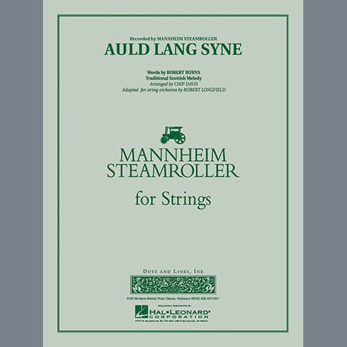 Auld Lang Syne - Violin 1