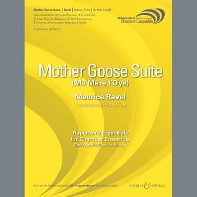 Mother Goose Suite (Ma Mére L'Oye) (arr. Richard Frey) - Flute 2