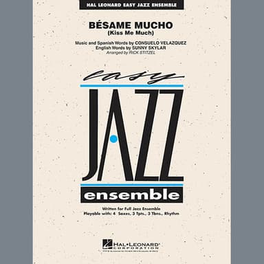 Bésame Mucho (Kiss Me Much) (arr. Rick Stitzel) - Tenor Sax 1