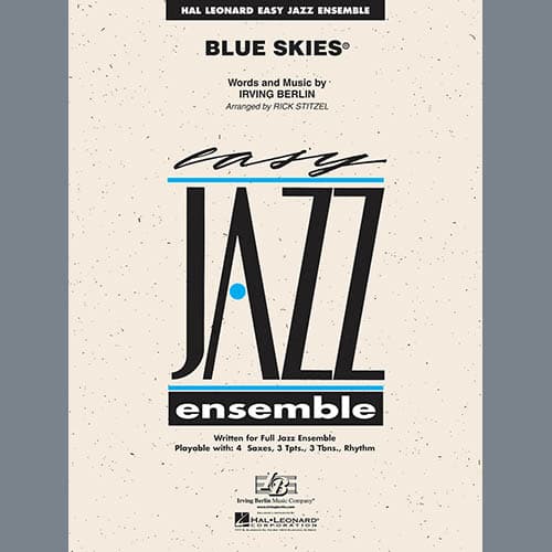 Blue Skies (arr. Rick Stitzel) - Full Score