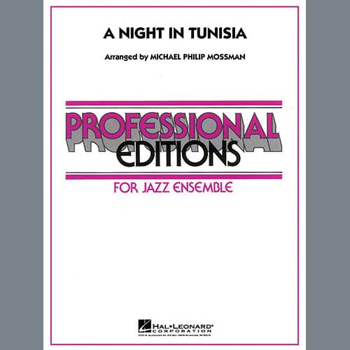 A Night in Tunisia (arr. Mossman) - Alto Sax 1