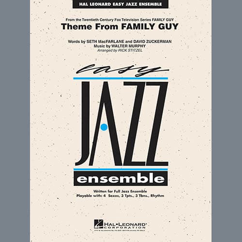 Theme from Family Guy (arr. Rick Stitzel) - Baritone Sax