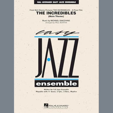 The Incredibles (arr. Paul Murtha) - Tenor Sax 1