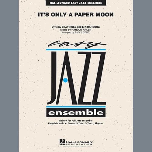 It's Only a Paper Moon (arr. Rick Stitzel) - Drums