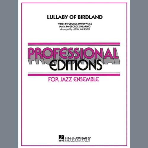 Lullaby Of Birdland - Trombone 1