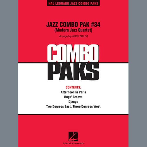 Jazz Combo Pak #34 (Modern Jazz Quartet) - C Instruments