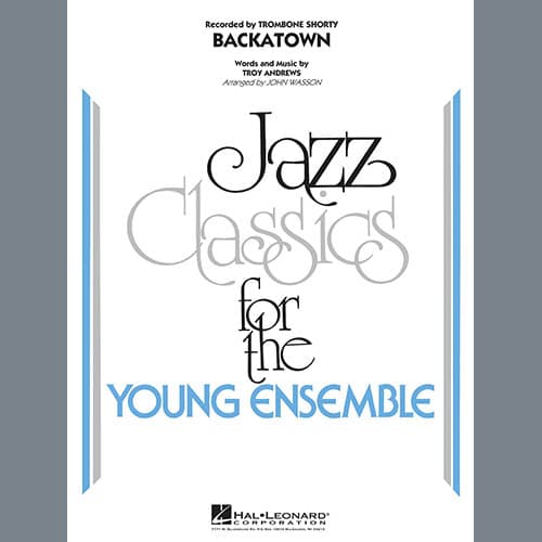 Backatown - Conductor Score (Full Score)