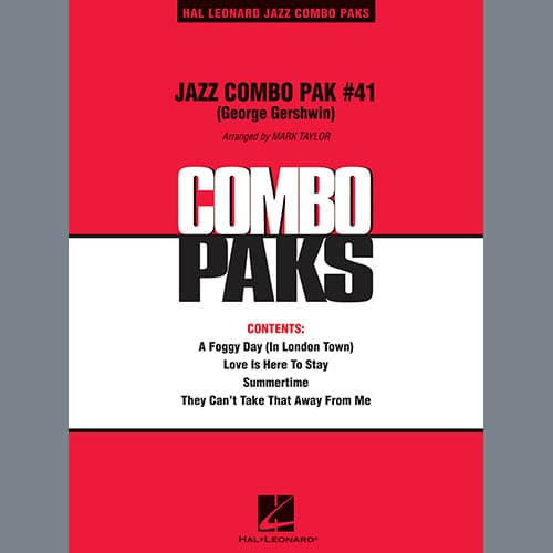 Jazz Combo Pak #41 (George Gershwin) - C Instruments