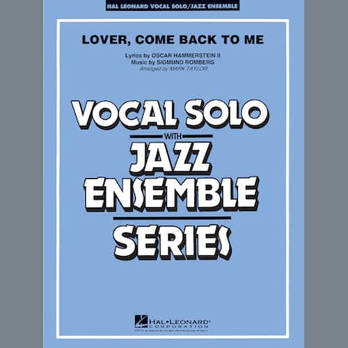 Lover Come Back to Me (Key: B-Flat) - Alto Sax 2