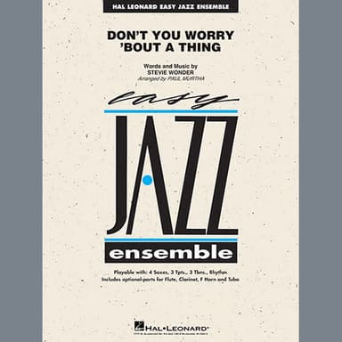 Don't You Worry 'Bout a Thing - Alto Sax 1