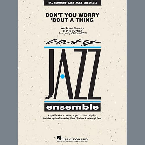 Don't You Worry 'Bout a Thing - Alto Sax 1