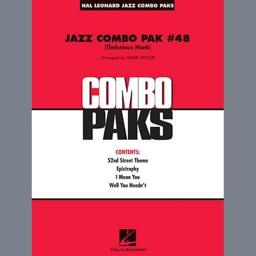 Jazz Combo Pak #48 (Thelonious Monk) (arr. Mark Taylor) - Bb Instruments